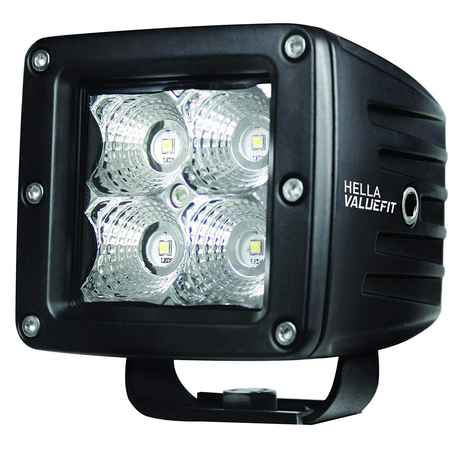 HELLA MARINE Value Fit LED 4 Cube Flood Light - Black 357204031